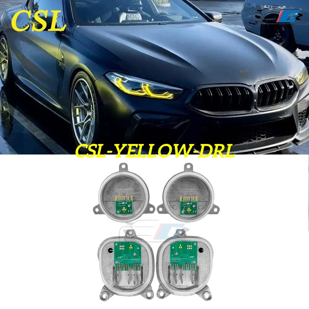 FULOWAY CSL Style Lemon Yellow DRL Daytime Running Lights For BMW F91 F92 F93 M8 G14 G15 G16 8Series 63119498647/6L ED Chips
FULOWAY CSL Style Lemon Yellow DRL Daytime Running Lights For BMW F91 F92 F93 M8 G14 G15 G16 8Series 63119498647/6L ED Chips