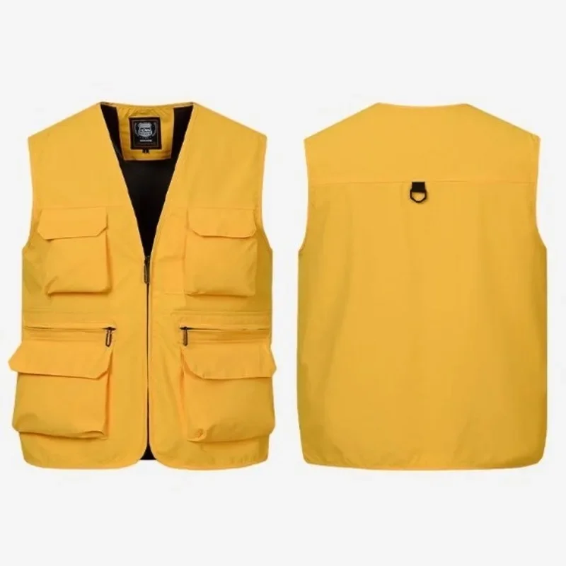 Tactical Vest for Men Multi-pocket Windbreaker Male Clothes MAN Denim Men's Clothing Custom Made Coat Hunting Work
Tactical Vest for Men Multi-pocket Windbreaker Male Clothes MAN Denim Men's Clothing Custom Made Coat Hunting Work