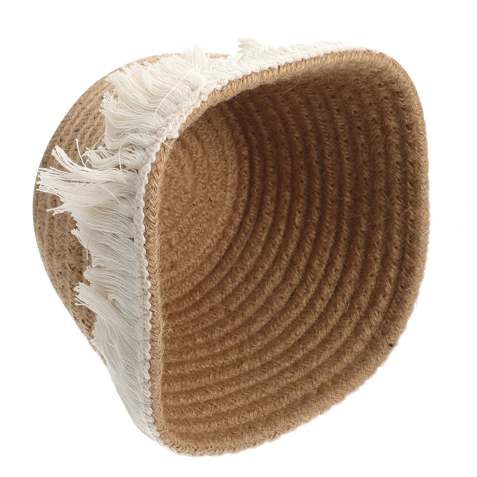 Woven Storage Basket Decorative Small Rope Desktop Baskets for Shelves Hand-woven Hamper Toy Organizer Bathrooms
Woven Storage Basket Decorative Small Rope Desktop Baskets for Shelves Hand-woven Hamper Toy Organizer Bathrooms