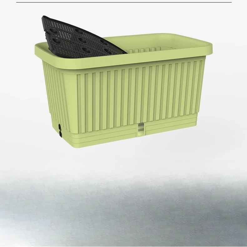 Customized balcony rectangular family vegetable planting box extra large plastic flower pot household flower box outdoor
Customized balcony rectangular family vegetable planting box extra large plastic flower pot household flower box outdoor