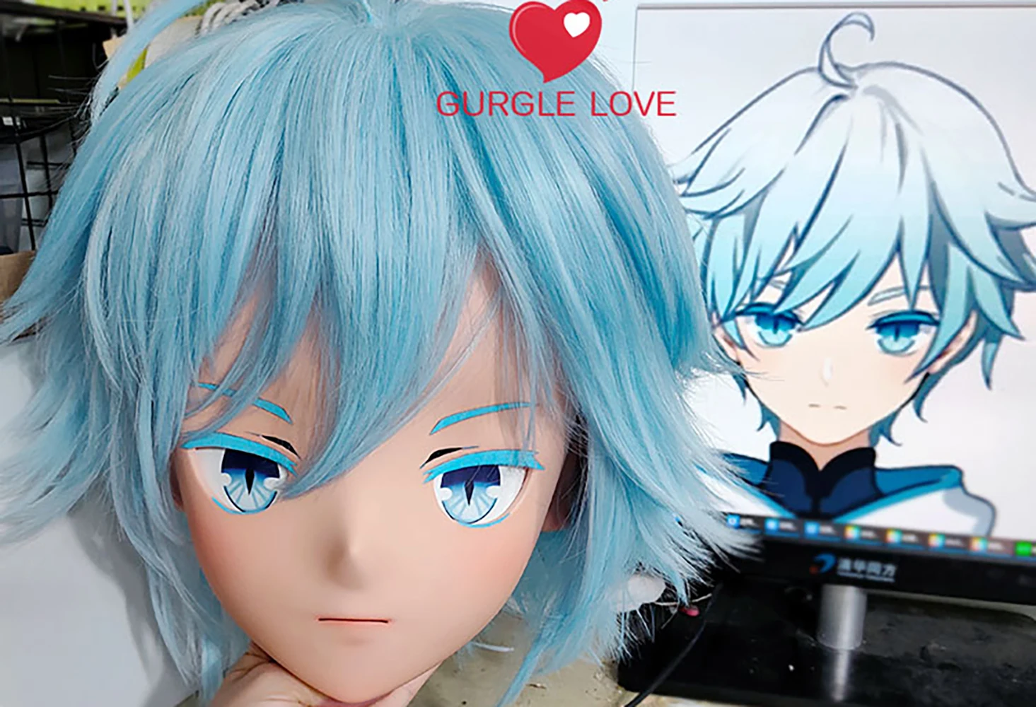(GLA12)Customize Character Female Girl Resin Half Head Crossdress Cosplay Japanese Anime Role Kigurumi Mask With Eyes And Wig
(GLA12)Customize Character Female Girl Resin Half Head Crossdress Cosplay Japanese Anime Role Kigurumi Mask With Eyes And Wig