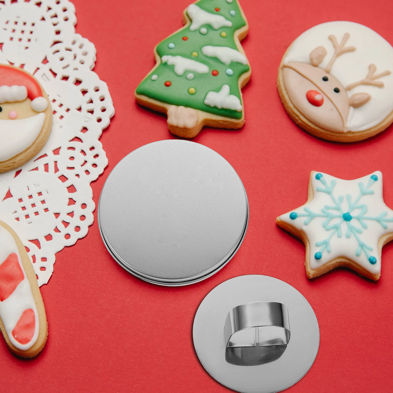 1 set 1 Set Stainless Steel Baking Molds Diy Sugar Cookie Cake Moulds For Cupcakes Chocolate Candies Mousse Desserts Easy Clean
1 set 1 Set Stainless Steel Baking Molds Diy Sugar Cookie Cake Moulds For Cupcakes Chocolate Candies Mousse Desserts Easy Clean