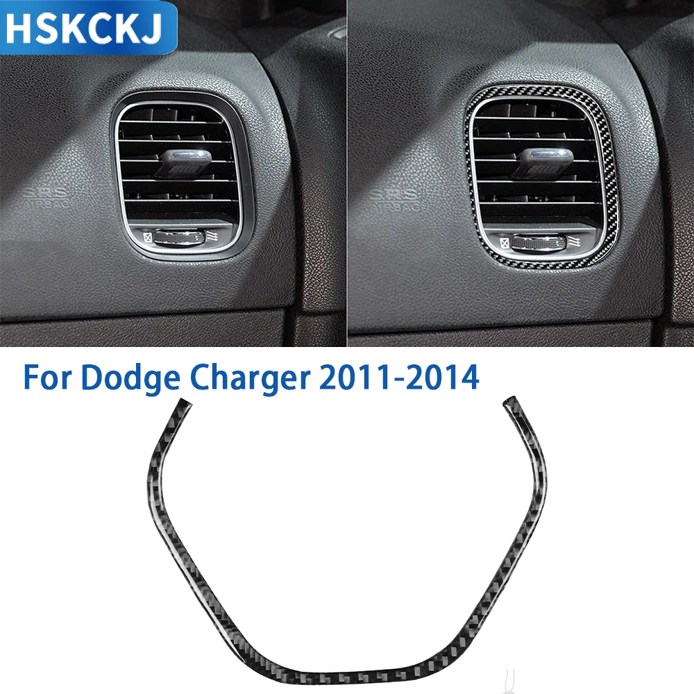 For Dodge Charger 2011-2014 Accessories Carbon Fiber Interior Co-pilot Air Outlet Frame Cover Trim Sticker
For Dodge Charger 2011-2014 Accessories Carbon Fiber Interior Co-pilot Air Outlet Frame Cover Trim Sticker