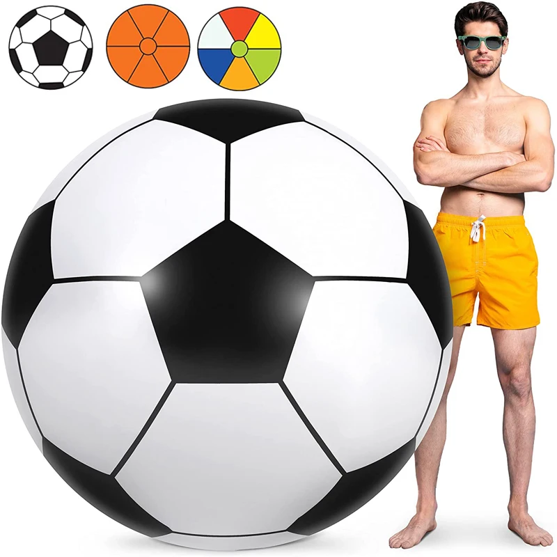 60 Inch Inflatable Beach Ball Jumbo Inflatable Soccer Ball Basketball Volleyball Pool Party Toys Beach Toy Water Sports Games
60 Inch Inflatable Beach Ball Jumbo Inflatable Soccer Ball Basketball Volleyball Pool Party Toys Beach Toy Water Sports Games