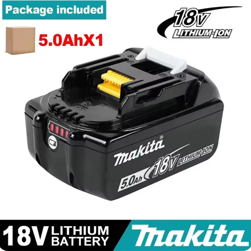NEW 18V 5000MAh Battery for Makita 18V Power tool DDF487 DGA404 DTW700 DHP487 DTD173 Lithium-Ion battery Replacement
NEW 18V 5000MAh Battery for Makita 18V Power tool DDF487 DGA404 DTW700 DHP487 DTD173 Lithium-Ion battery Replacement
