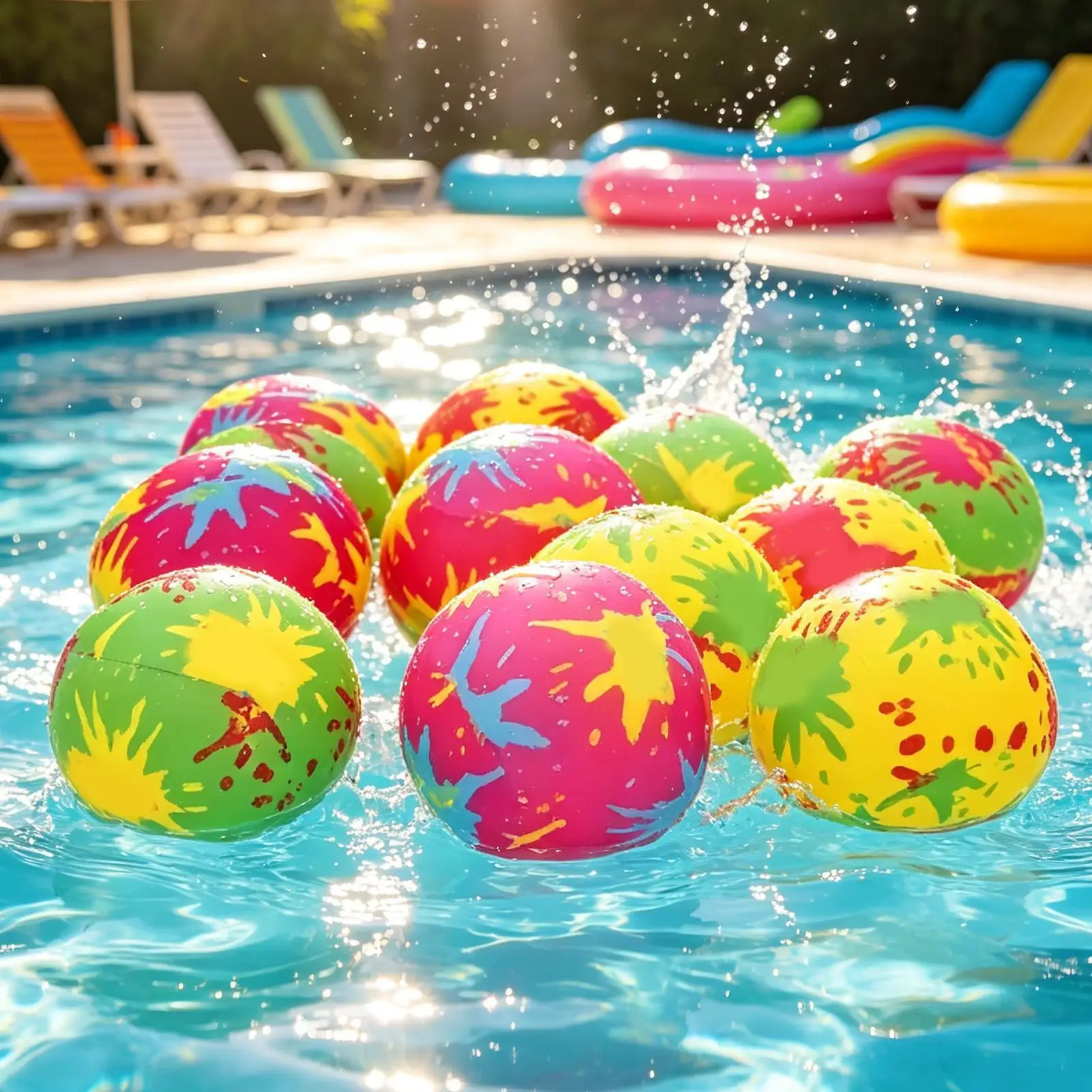Reusable Water Balls 12pcs Water Absorbent Game Balls for Teens Kids Outdoor Backyard Lawn Pool Summer Party Camping
Reusable Water Balls 12pcs Water Absorbent Game Balls for Teens Kids Outdoor Backyard Lawn Pool Summer Party Camping