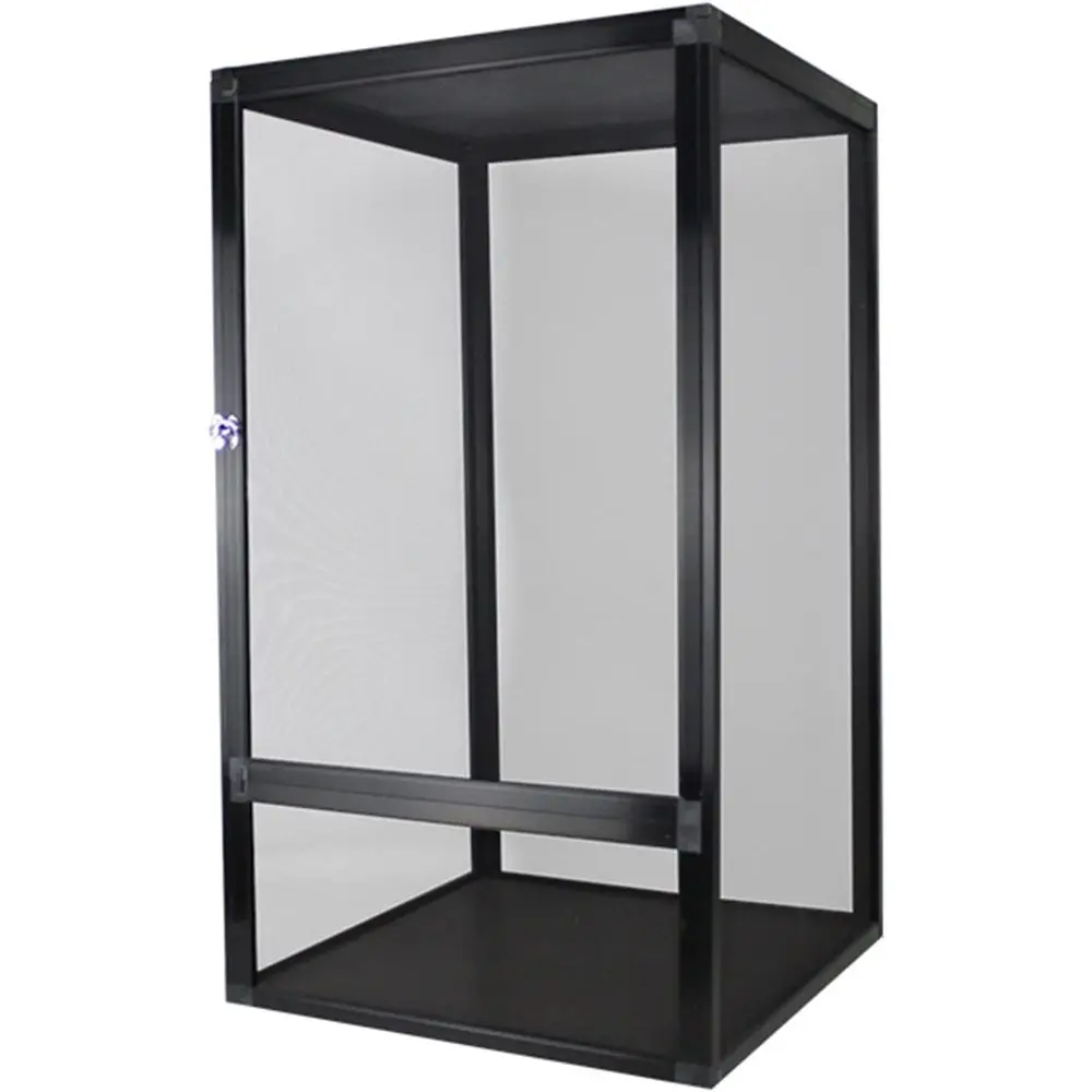 Terrarium Habitat for Reptiles and Insects - Black Acrylic Enclosure for Snakes, Lizards, Scorpions (32x32x46cm)
Terrarium Habitat for Reptiles and Insects - Black Acrylic Enclosure for Snakes, Lizards, Scorpions (32x32x46cm)