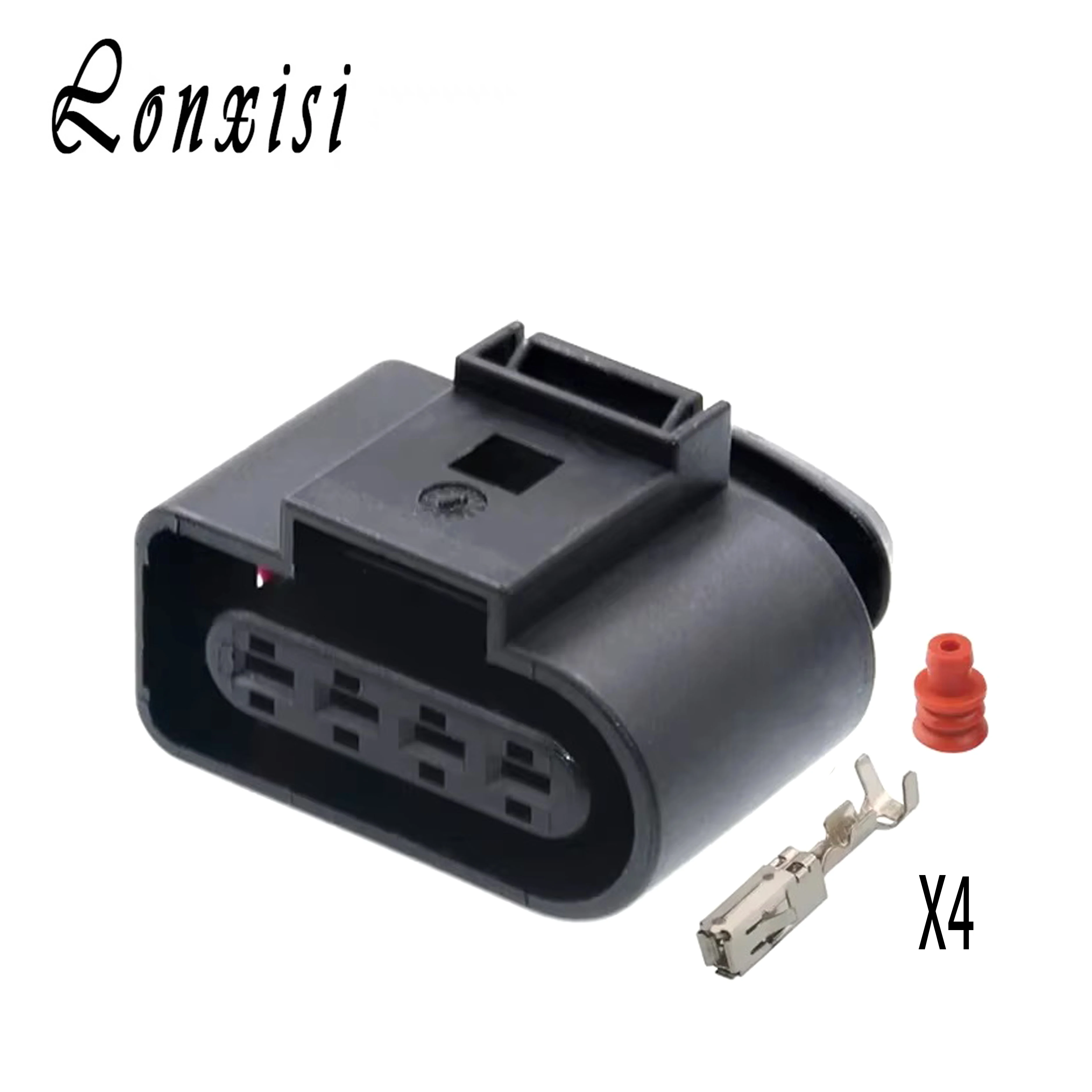 1-50 Sets 4 Pin Automotive Waterproof Connector Ignition Coil Wire Harness Plug 8K0973724 For Audi VW A4 A6 Golf Passat Skoda
1-50 Sets 4 Pin Automotive Waterproof Connector Ignition Coil Wire Harness Plug 8K0973724 For Audi VW A4 A6 Golf Passat Skoda