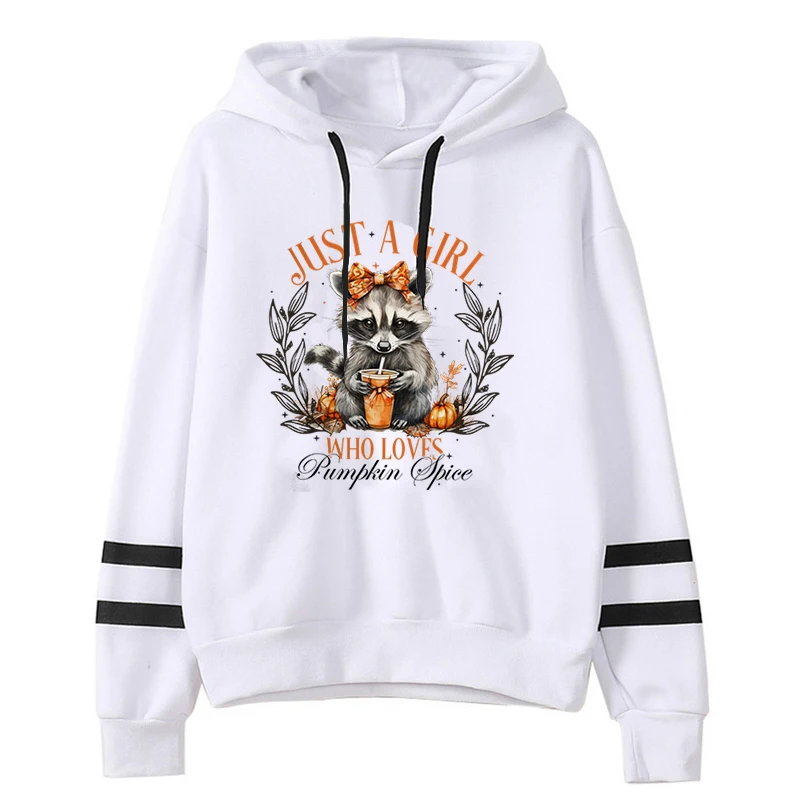 Autumn Winter Top Fall Raccoon Just A Girl Who Loves Pumpkin Spice Print Hooded Hoodie Ladies Casual Sweatshirt Hoodie
Autumn Winter Top Fall Raccoon Just A Girl Who Loves Pumpkin Spice Print Hooded Hoodie Ladies Casual Sweatshirt Hoodie