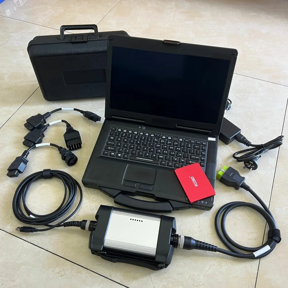 88890300 VOCOM II Heavy Duty Truck Diagnostic Tool for volvo Vocom2 VOCOM 2 diagnosis SSD in CF53 Laptop 8GB Ready to Use
88890300 VOCOM II Heavy Duty Truck Diagnostic Tool for volvo Vocom2 VOCOM 2 diagnosis SSD in CF53 Laptop 8GB Ready to Use