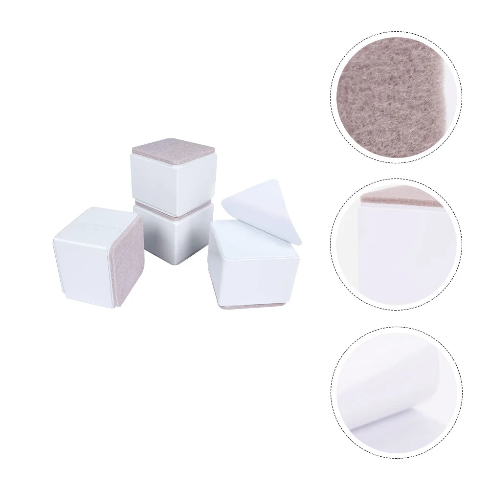 4pcs Furniture Foot Cushion Heightening Pad Square Table Pads Anti-Slip Strong Load Bearing Adhesive Design Long Lasting Home
4pcs Furniture Foot Cushion Heightening Pad Square Table Pads Anti-Slip Strong Load Bearing Adhesive Design Long Lasting Home