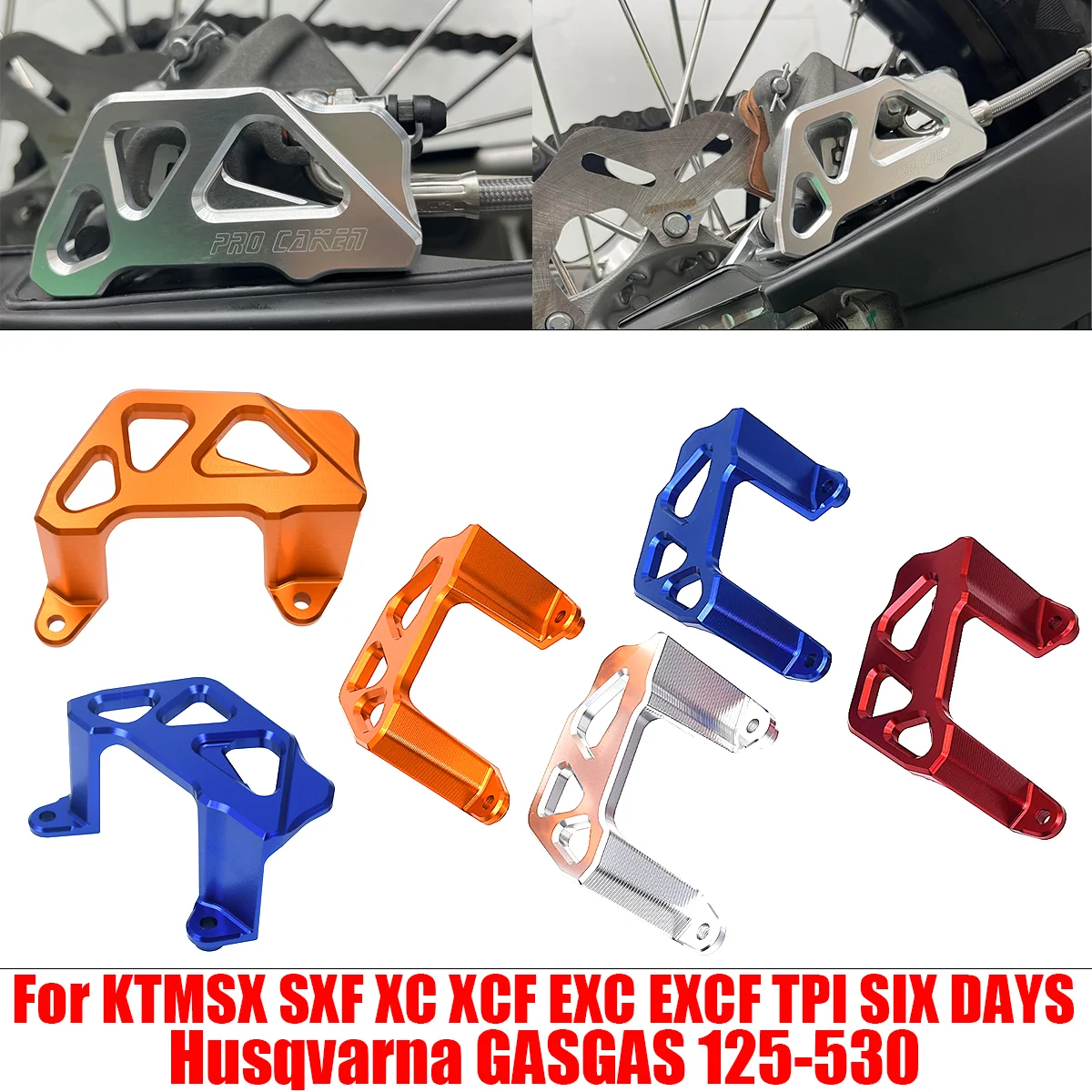 high quality Heavy Duty CNC Rear Brake Disc Caliper Guard Protector Shield For KTM 125 250 300 350 450 SX SXF EXC EXCF Off-road
high quality Heavy Duty CNC Rear Brake Disc Caliper Guard Protector Shield For KTM 125 250 300 350 450 SX SXF EXC EXCF Off-road