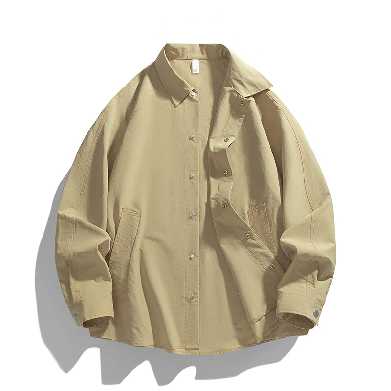 Men's Long Sleeve Shirt Spring Summer Fashion Solid Color Casual Style Shirt Jacket Simple Versatile Work Commute Daily Outing
Men's Long Sleeve Shirt Spring Summer Fashion Solid Color Casual Style Shirt Jacket Simple Versatile Work Commute Daily Outing