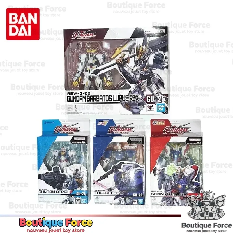 Bandai Gundam GU AERIAL BARBATOS LUPUS REX SHINING TALLGEESE II Anime Action Figure Collectible Toy Gift for Fans Children
Bandai Gundam GU AERIAL BARBATOS LUPUS REX SHINING TALLGEESE II Anime Action Figure Collectible Toy Gift for Fans Children