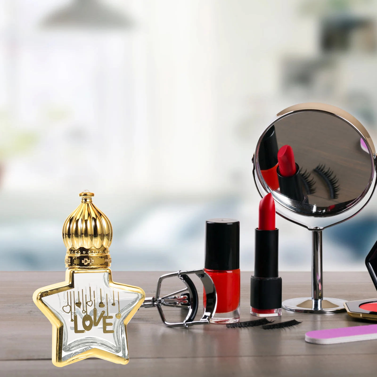 2 Pcs Glosses Star Bottle Oil Empty Roller Bottles Glass Essential Travel Perfume
2 Pcs Glosses Star Bottle Oil Empty Roller Bottles Glass Essential Travel Perfume