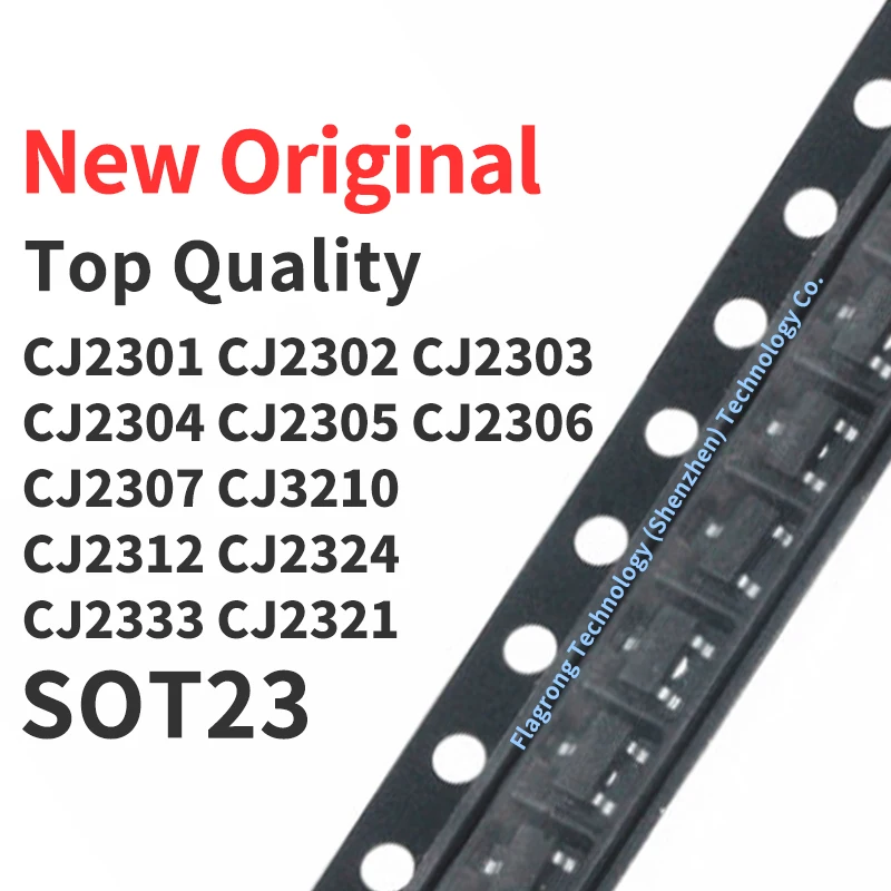 (100 Pcs) CJ2301 CJ2302 CJ2303 CJ2304 CJ2305 CJ2306 CJ2307 CJ3210 CJ2312 CJ2324 CJ2333 CJ2321 SOT23 New Original
(100 Pcs) CJ2301 CJ2302 CJ2303 CJ2304 CJ2305 CJ2306 CJ2307 CJ3210 CJ2312 CJ2324 CJ2333 CJ2321 SOT23 New Original
