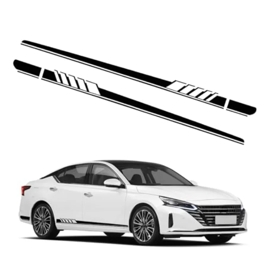 2 шт. наклеек на боковые пороги автомобиля 88,58 x 4,52 см, гоночные полосы, креативные наклейки для декора кузова автомобиля, персонализированные графические стикеры D
2 шт. наклеек на боковые пороги автомобиля 88,58 x 4,52 см, гоночные полосы, креативные наклейки для декора кузова автомобиля, персонализированные графические стикеры D