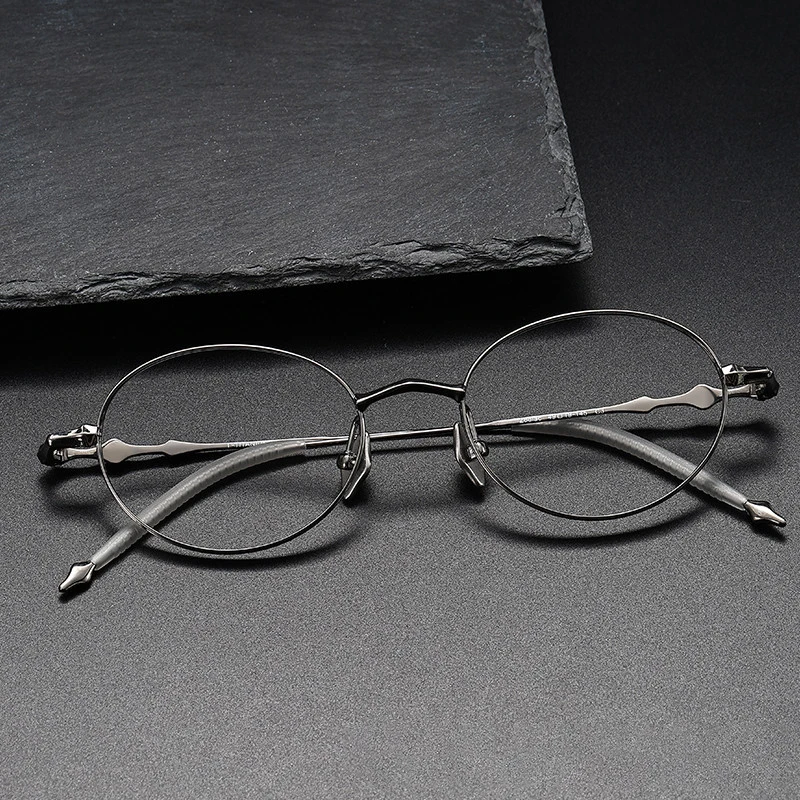 Wind Red Pure Titanium Glasses Frame Man 2025 New Retro Vintage Prescription Round Eyeglasses Myopia Optical Eyewear Z437
Wind Red Pure Titanium Glasses Frame Man 2025 New Retro Vintage Prescription Round Eyeglasses Myopia Optical Eyewear Z437