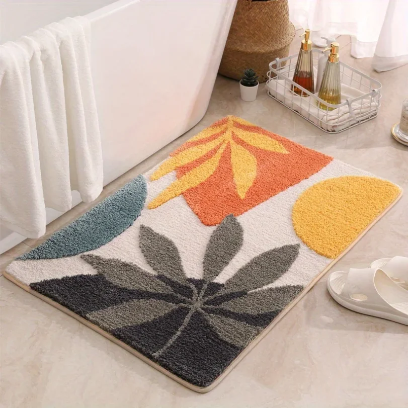 Imitation Cashmere Carpet, Absorbent Non-slip Mat At The Door of The Bathroom Home Bedroom Bed Mat, Bathroom Mat Bathroom Rug
Imitation Cashmere Carpet, Absorbent Non-slip Mat At The Door of The Bathroom Home Bedroom Bed Mat, Bathroom Mat Bathroom Rug