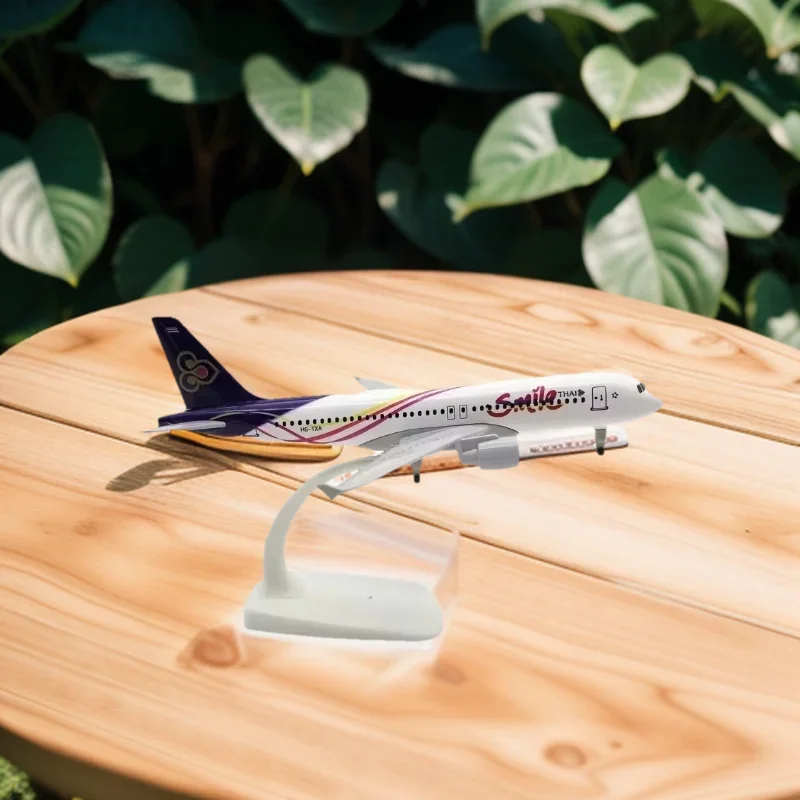 Toy Aircraft Toys For Kids Diecast 20cm Alloy Airbus 320 A320 Metal Thai Airways Airlines Airplane Model Model Stand Collectible
Toy Aircraft Toys For Kids Diecast 20cm Alloy Airbus 320 A320 Metal Thai Airways Airlines Airplane Model Model Stand Collectible