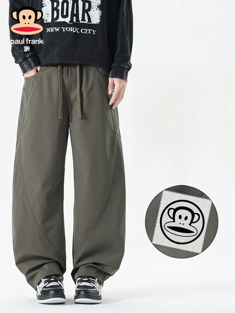 Мужские повседневные брюки Paul Frank прямого кроя, свободные, в стиле милитари, с декоративными элементами, средней посадки, из полиэстера
Мужские повседневные брюки Paul Frank прямого кроя, свободные, в стиле милитари, с декоративными элементами, средней посадки, из полиэстера