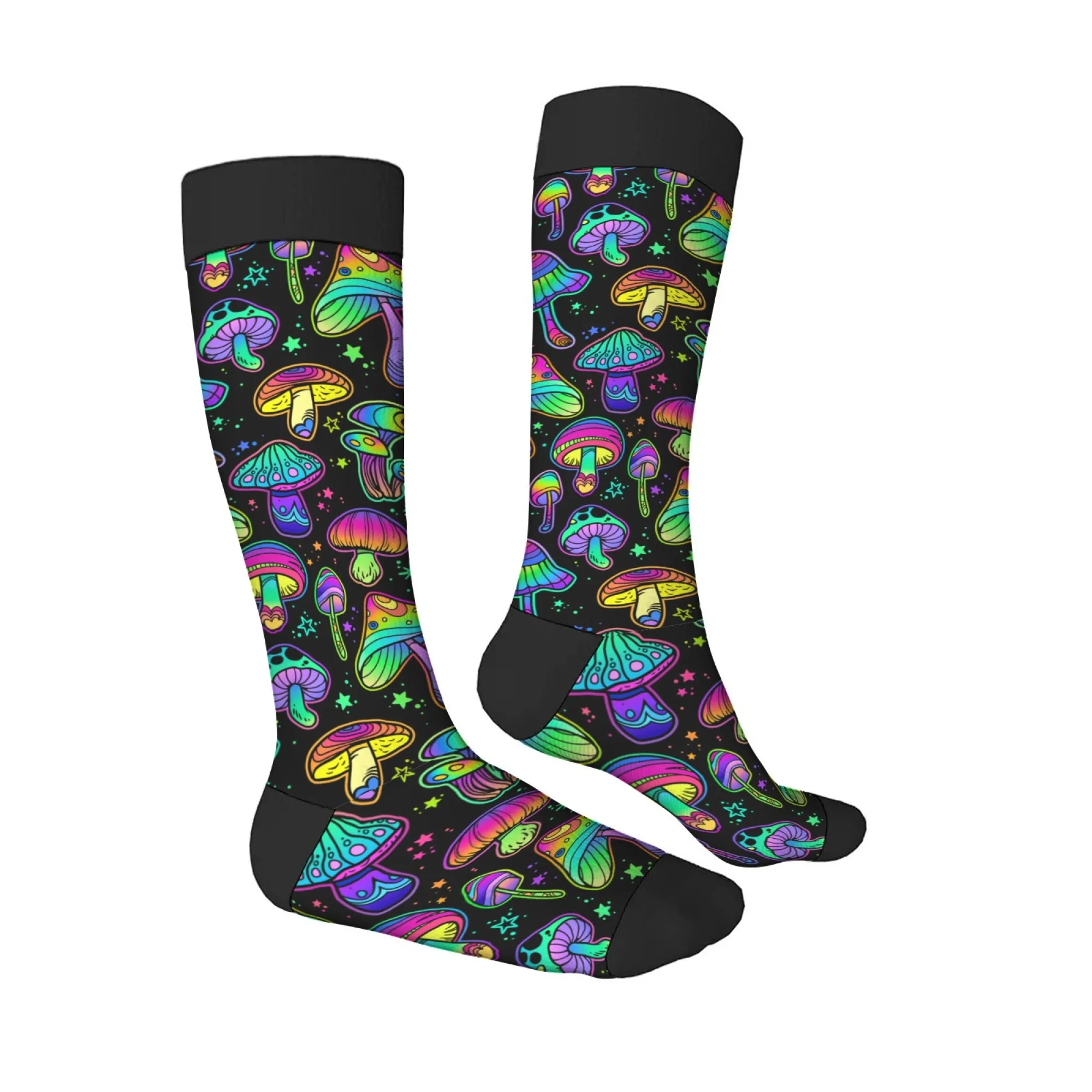 Psychedelic Mushroom Happy Stockings Novelty Funny Compression Socks Unisex Harajuku Street Hip-Hop Socks Casual Sports Socks
Psychedelic Mushroom Happy Stockings Novelty Funny Compression Socks Unisex Harajuku Street Hip-Hop Socks Casual Sports Socks