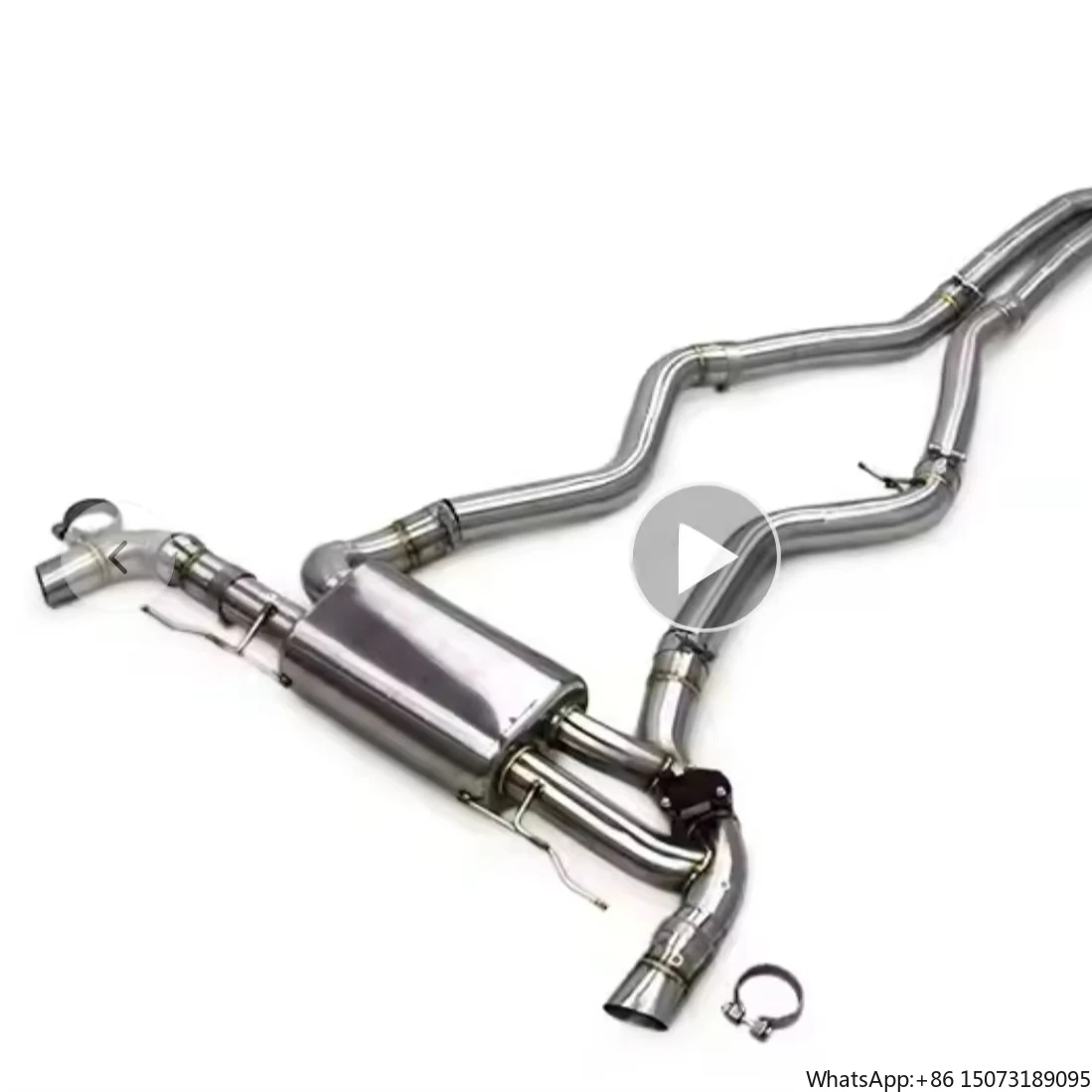 Высокопроизводительная выхлопная система Catback для M340/M340i 3.0T 2019-2022 из нержавеющей стали 304 с управлением клапаном
Высокопроизводительная выхлопная система Catback для M340/M340i 3.0T 2019-2022 из нержавеющей стали 304 с управлением клапаном