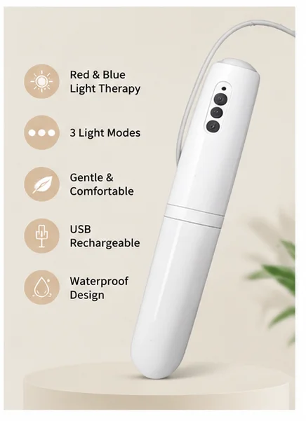 Dual-Wavelength LED Vaginal Tightening Wand 450nm 660nm – Phototherapy Relaxation Device
Dual-Wavelength LED Vaginal Tightening Wand 450nm 660nm – Phototherapy Relaxation Device