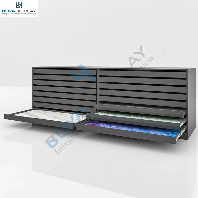 Customized Hardwood Flooring Parquet Laminate Oak Timber Sample Display Stand Ceramic Tile Stone Rack Double Row Drawer Cabinet
Customized Hardwood Flooring Parquet Laminate Oak Timber Sample Display Stand Ceramic Tile Stone Rack Double Row Drawer Cabinet