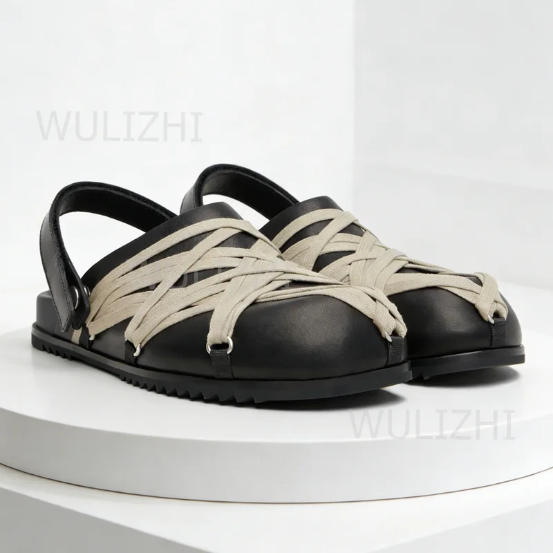 Мужские белые сандалии-слингбэки Derby с ремешками из канваса, черные кожаные оксфорды, лоферы, повседневная обувь для активного отдыха, весенние туфли
Мужские белые сандалии-слингбэки Derby с ремешками из канваса, черные кожаные оксфорды, лоферы, повседневная обувь для активного отдыха, весенние туфли