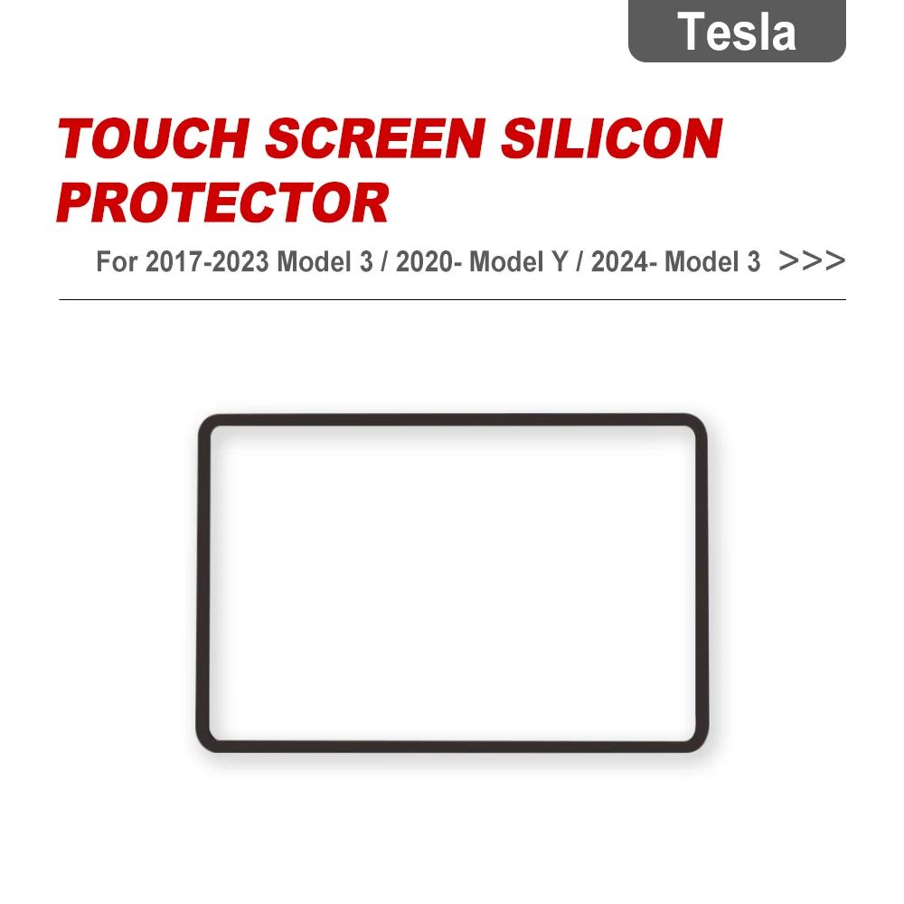 For Tesla 2017-2024 Model3 ModelY screen silicone protective cover shockproof car navigation screen protective cover
For Tesla 2017-2024 Model3 ModelY screen silicone protective cover shockproof car navigation screen protective cover