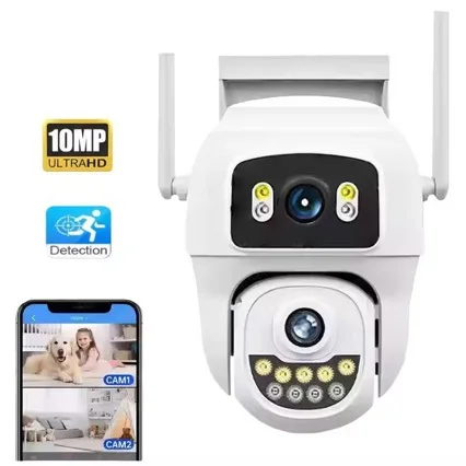 4-мегапиксельная полноцветная двойная линза Hi-Easy APP Беспроводная Wi-Fi IP-камера AI Обнаружение гуманоидов Домашняя безопасность CCTV Домофон Радионяня
4-мегапиксельная полноцветная двойная линза Hi-Easy APP Беспроводная Wi-Fi IP-камера AI Обнаружение гуманоидов Домашняя безопасность CCTV Домофон Радионяня