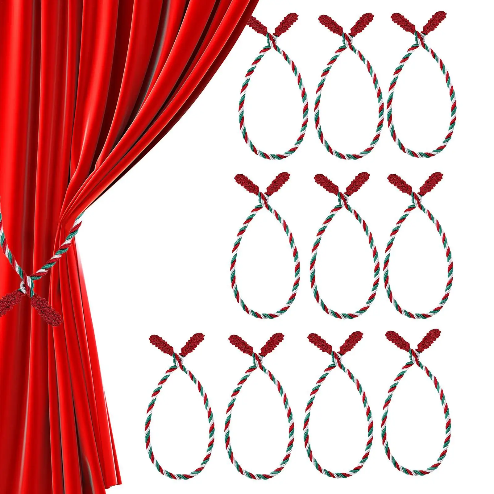 Garland Ties For Stairs 16 Pieces Hand-Woven Holiday Decor Christmas Garland Twist Ties For Families Renters Business Staircase
Garland Ties For Stairs 16 Pieces Hand-Woven Holiday Decor Christmas Garland Twist Ties For Families Renters Business Staircase