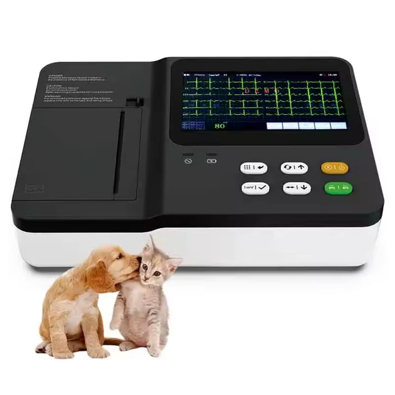 IN-06VET Portable 12 Lead 6 Channel D/evice Veterinary Electronic Handheld E/cg Machine for Heart Monitoring
IN-06VET Portable 12 Lead 6 Channel D/evice Veterinary Electronic Handheld E/cg Machine for Heart Monitoring