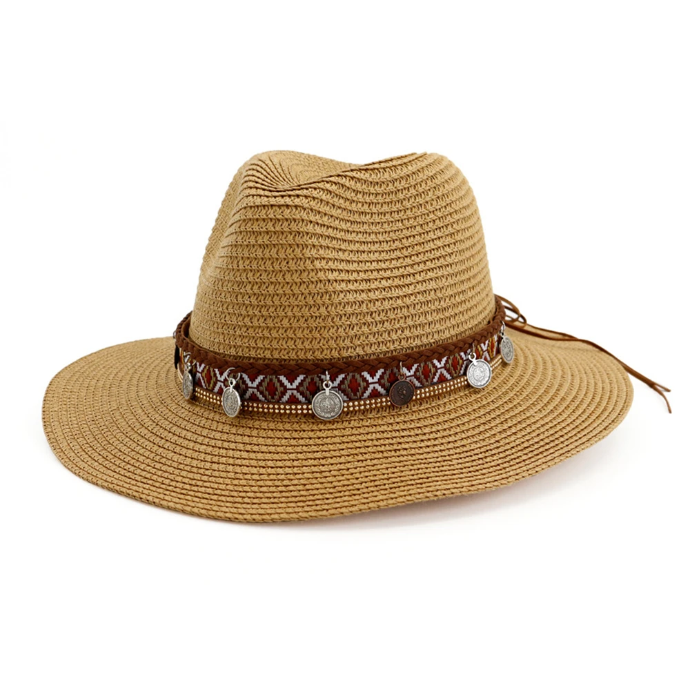 Khaki Vintage Panama Hat Women Straw Fedora Female Sun Hat Ladies Summer Beach Sun Visor Cap Chapeau Jazz Trilby Cap Sombrero
Khaki Vintage Panama Hat Women Straw Fedora Female Sun Hat Ladies Summer Beach Sun Visor Cap Chapeau Jazz Trilby Cap Sombrero