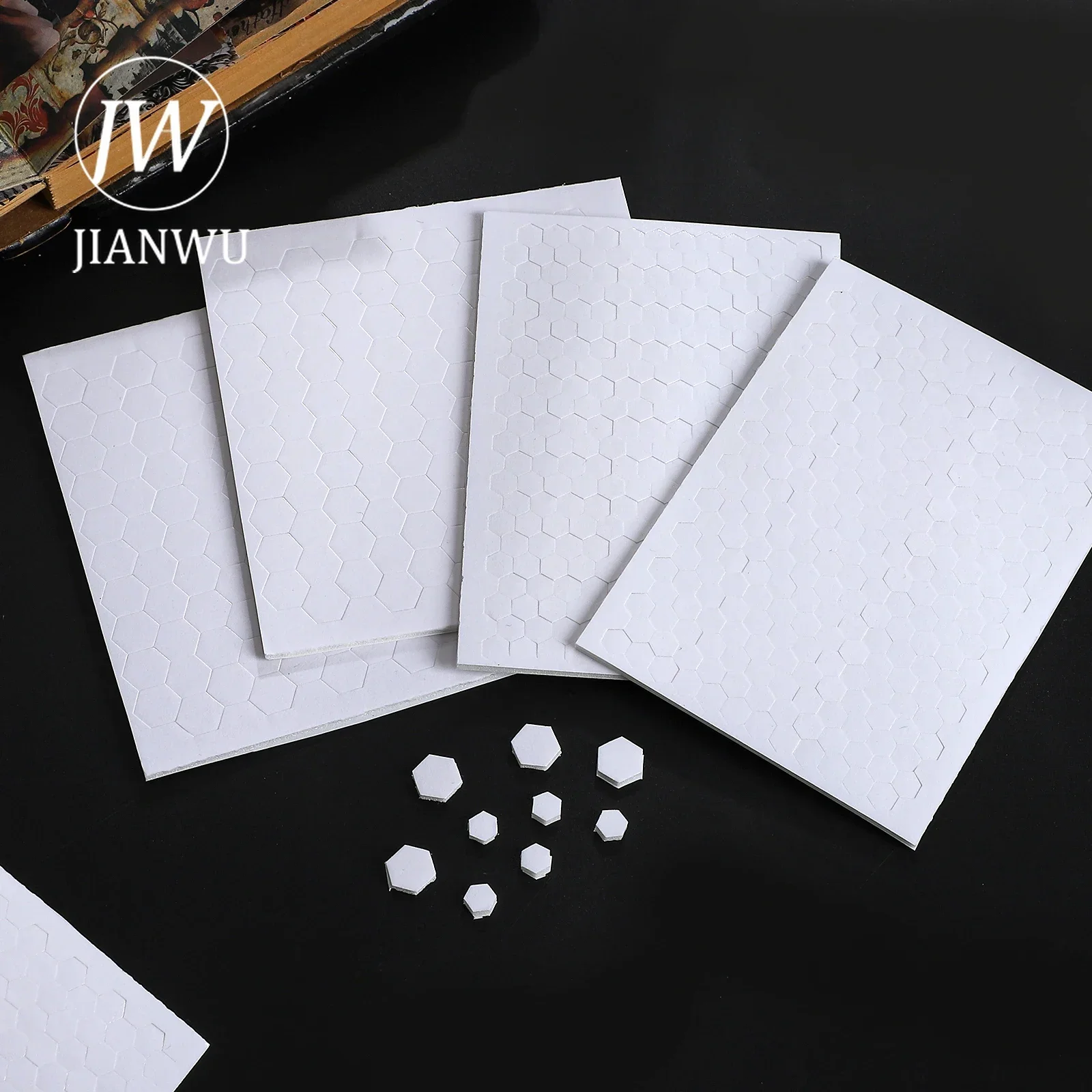 JIANWU 5 Pcs/set Hexagonal EVA Foam Double-sided Tape Journal Material Collage Sticker Creative DIY Student Supplies Stationery
JIANWU 5 Pcs/set Hexagonal EVA Foam Double-sided Tape Journal Material Collage Sticker Creative DIY Student Supplies Stationery