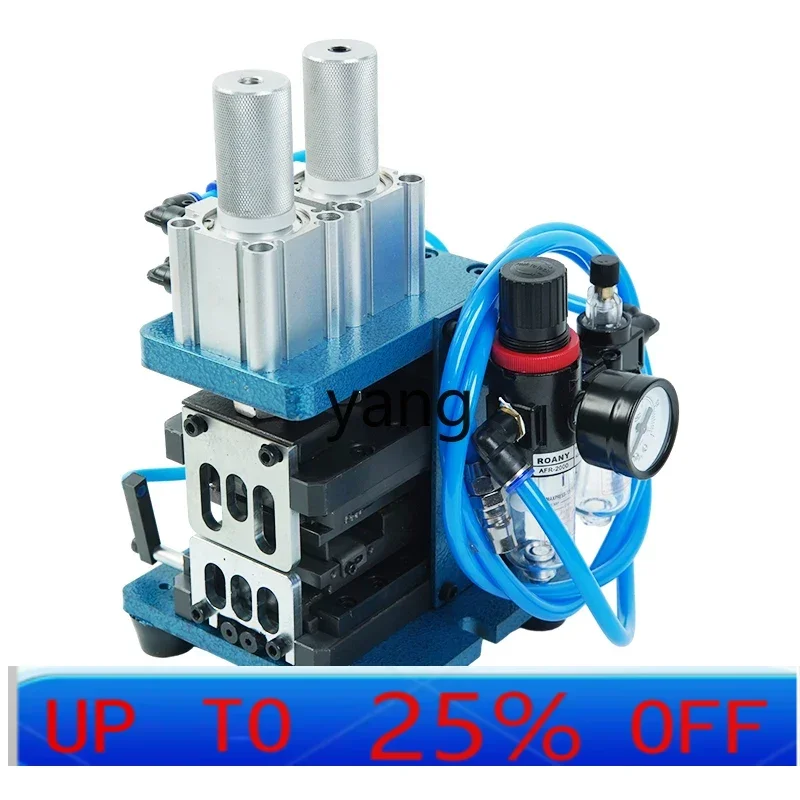 LTT pneumatic wire stripping machine multi-core wire integrated peeling small pneumatic wire stripping and twisting machine
LTT pneumatic wire stripping machine multi-core wire integrated peeling small pneumatic wire stripping and twisting machine