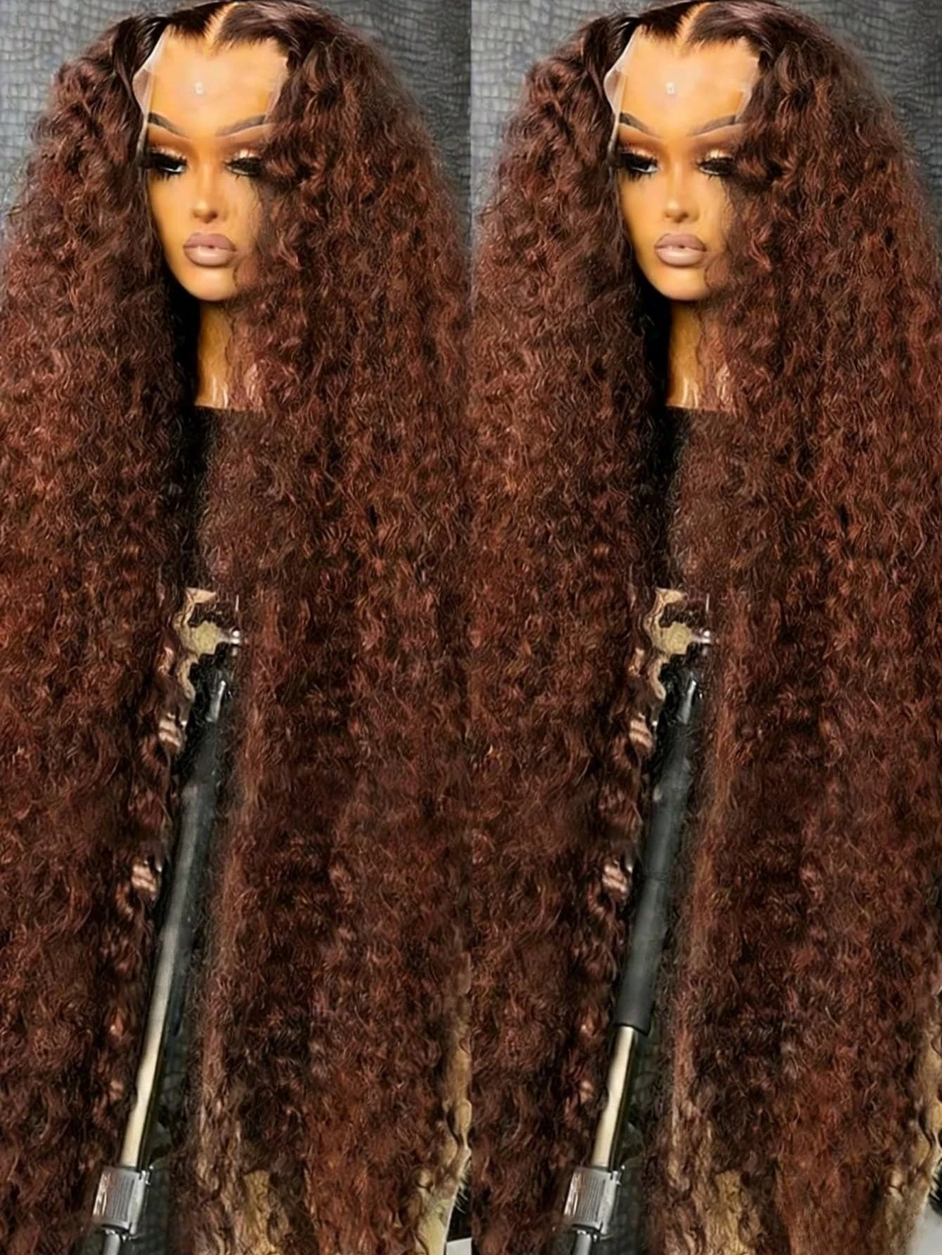 Chocolate Brown Deep Wave 13x6 Lace Front Wig Wig Human Hair Water Wave 250% Density Curly Wig Human Hair Brown Wigs Pre Plucked
Chocolate Brown Deep Wave 13x6 Lace Front Wig Wig Human Hair Water Wave 250% Density Curly Wig Human Hair Brown Wigs Pre Plucked