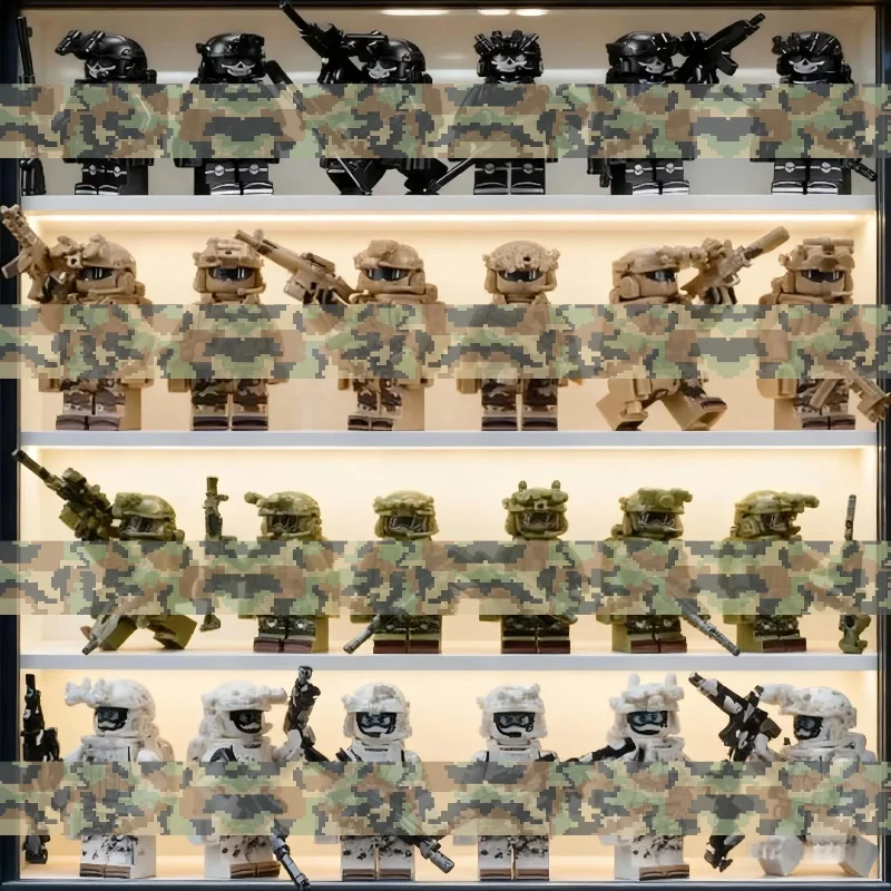 Строительные блоки, фигурки спецназа, гуманоиды, полицейские, солдаты, военные фигурки, оружие, минометы и игрушки для сборки для мальчиков.
Строительные блоки, фигурки спецназа, гуманоиды, полицейские, солдаты, военные фигурки, оружие, минометы и игрушки для сборки для мальчиков.