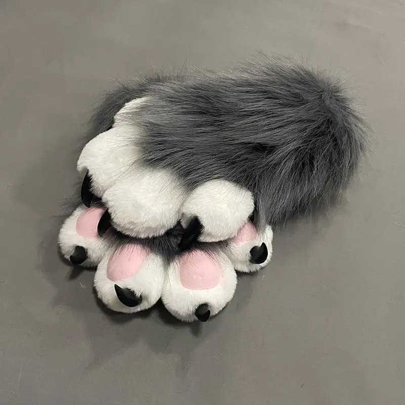 Cute Plush Cosplay Costume Furry Color Animal Paw Gloves Cat Girl Gloves Cat Paw Cute Plush Fursuit Spot Finished Product Gifts
Cute Plush Cosplay Costume Furry Color Animal Paw Gloves Cat Girl Gloves Cat Paw Cute Plush Fursuit Spot Finished Product Gifts