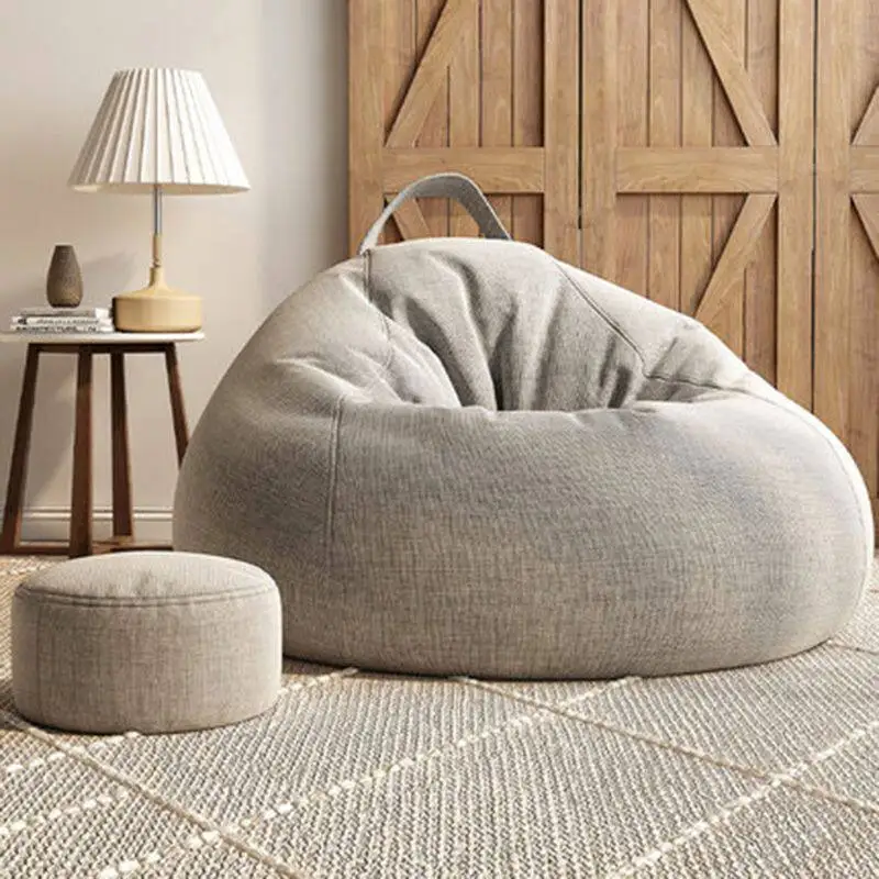Single Sofa Bean Bag Sofas Small Mini Soft Relax Cushioned Bean Bag Sofas Modern French Style Bedroom Pouffe Chambre Furniture
Single Sofa Bean Bag Sofas Small Mini Soft Relax Cushioned Bean Bag Sofas Modern French Style Bedroom Pouffe Chambre Furniture