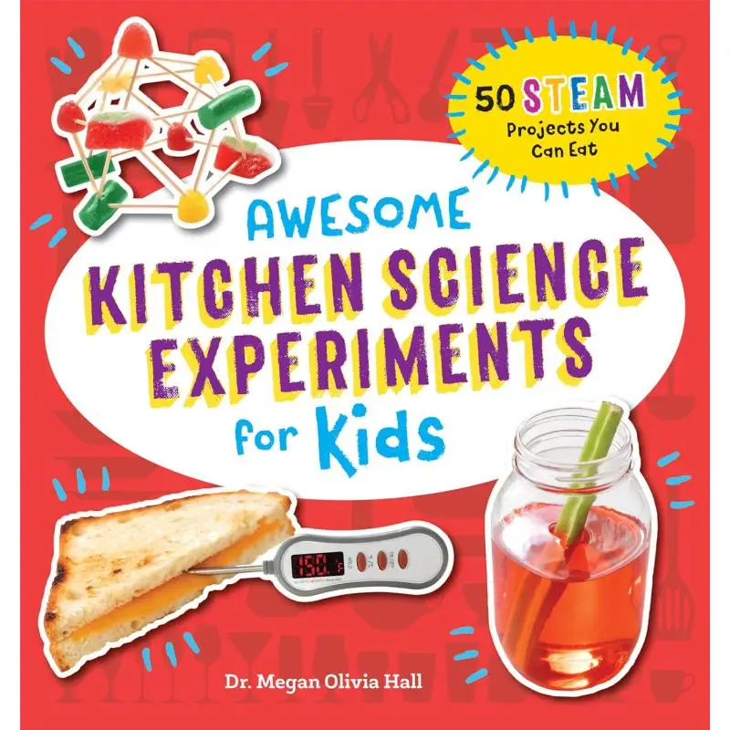 Потрясающие кухонные научные эксперименты для детей, 50, фам-проекты, которые вы можете ести, Меган Олививия Callisto 9781641526210 Книга
Потрясающие кухонные научные эксперименты для детей, 50, фам-проекты, которые вы можете ести, Меган Олививия Callisto 9781641526210 Книга