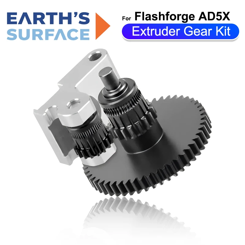 Integrated Extruder Gear Kit for Flashforge AD5X Filament Feeding Assembly Full Metal Handle Gears for AD5X Printer Accessories
Integrated Extruder Gear Kit for Flashforge AD5X Filament Feeding Assembly Full Metal Handle Gears for AD5X Printer Accessories