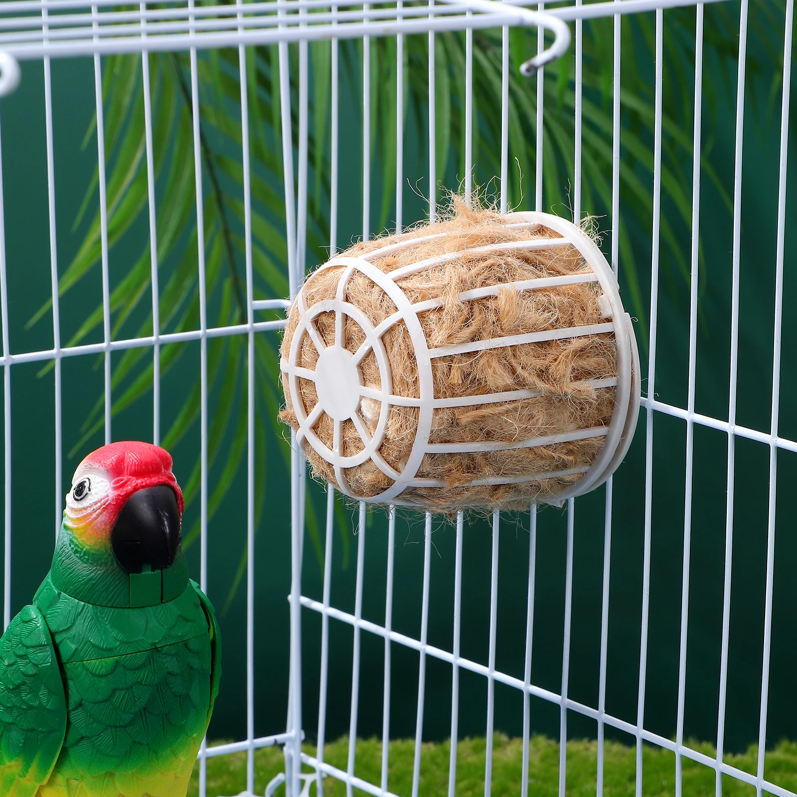Jute Cotton Nesting Material Comfortable Replacement Pad for Canary Parrot Lark Yellow Bird Reusable Breathable Nest Supplies
Jute Cotton Nesting Material Comfortable Replacement Pad for Canary Parrot Lark Yellow Bird Reusable Breathable Nest Supplies