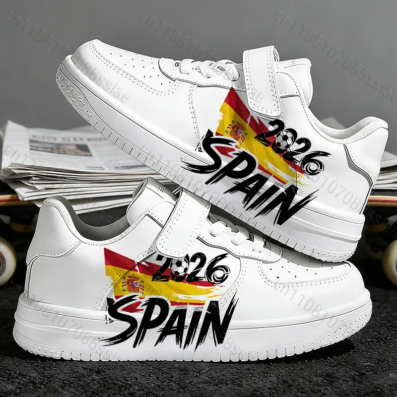 2026 Football Match Spain Children Boys Student Teenager Parent Child Comfortable Non-slip Easy To Wear Trendy Casual Sneakers
2026 Football Match Spain Children Boys Student Teenager Parent Child Comfortable Non-slip Easy To Wear Trendy Casual Sneakers