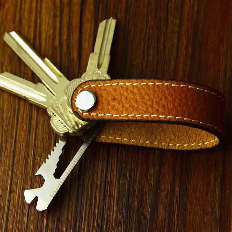 Housekeeper Genuine Leather Key Holder Wallet Unisex Solid Leather Keychain Organizer Bag Car Housekeeper Wallet
Housekeeper Genuine Leather Key Holder Wallet Unisex Solid Leather Keychain Organizer Bag Car Housekeeper Wallet