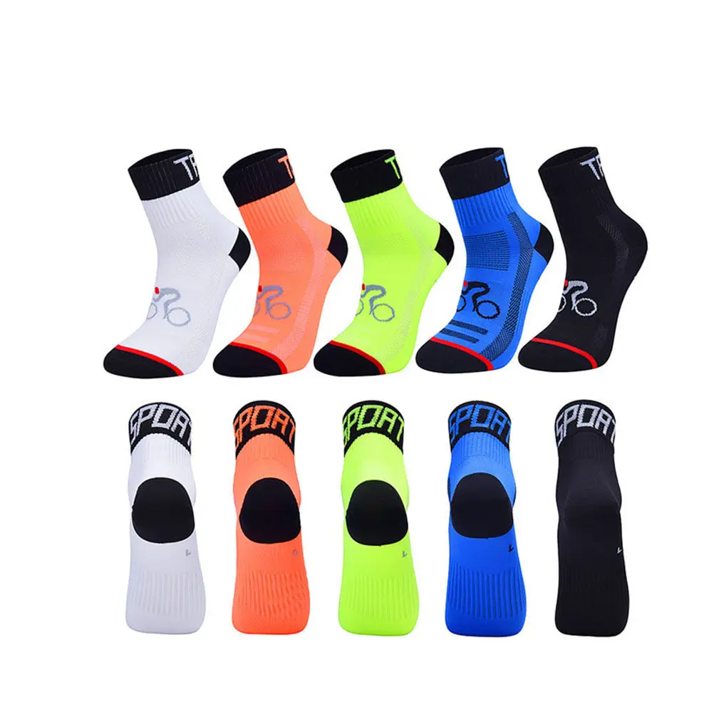 2Pair Unisex Thick Sports Mid-Calf Cycling Socks Mesh Nylon Breathable Anti-Slip Athletic Socks for Running Basketball Jumping
2Pair Unisex Thick Sports Mid-Calf Cycling Socks Mesh Nylon Breathable Anti-Slip Athletic Socks for Running Basketball Jumping