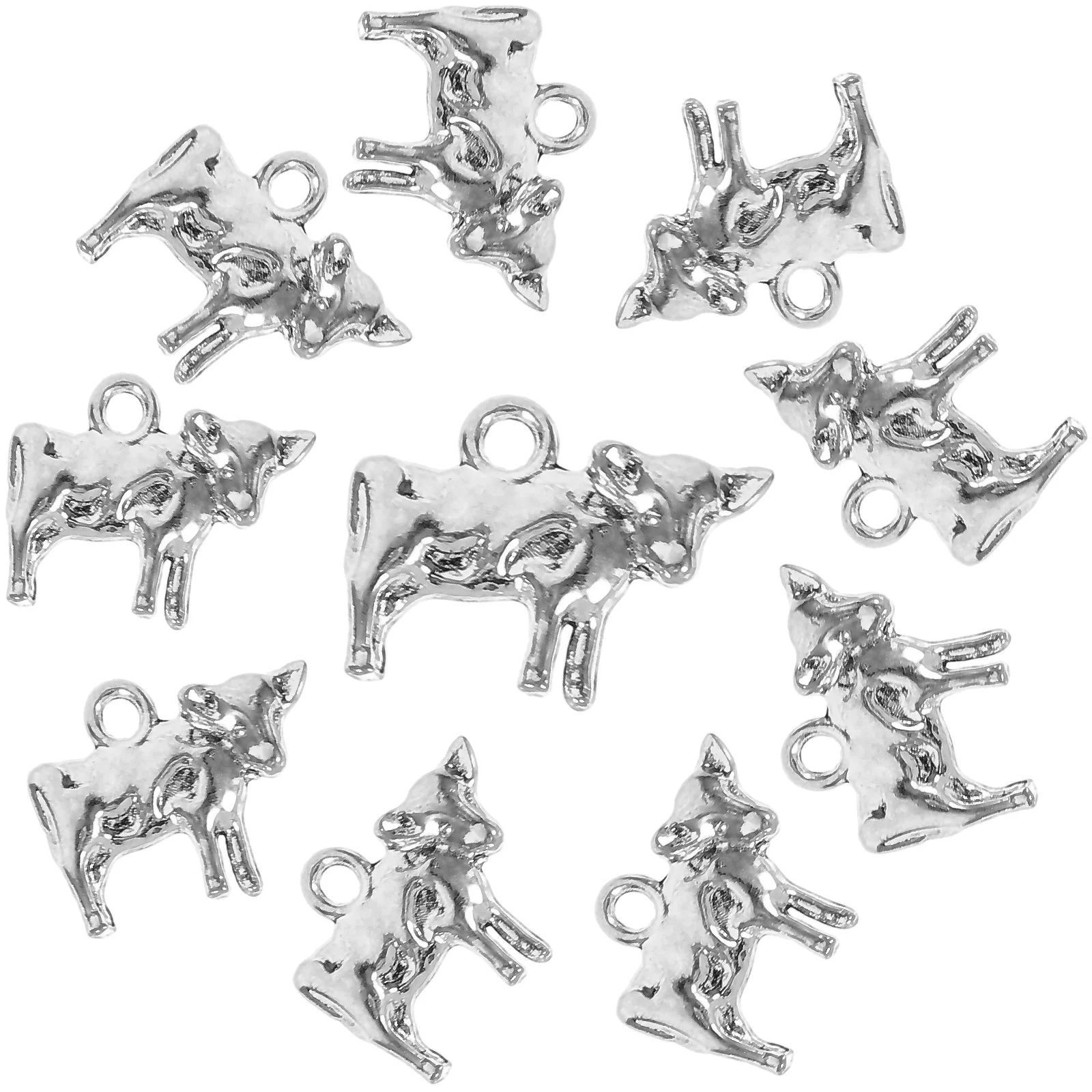 Cow Charm Bracelet Retro Style Simulated Pendant Amulet DIY Charms Vintage Jewelry
Cow Charm Bracelet Retro Style Simulated Pendant Amulet DIY Charms Vintage Jewelry