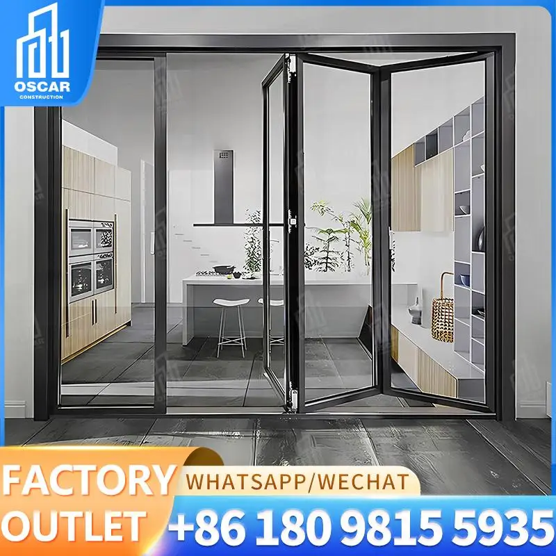 Customizable Bifold Folding Doors for European Office Spaces Factory Made Bifold Door
Customizable Bifold Folding Doors for European Office Spaces Factory Made Bifold Door