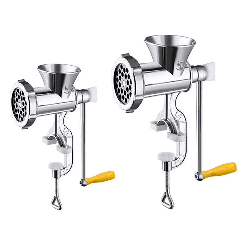 1pcs Premium Manual Meat Grinder Heavy Duty Manual Meat Grinder Mincer Stuffer Sausage Pasta Filler Maker Machine Table Mount
1pcs Premium Manual Meat Grinder Heavy Duty Manual Meat Grinder Mincer Stuffer Sausage Pasta Filler Maker Machine Table Mount